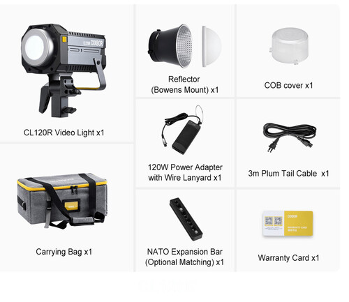Colbor CL120R 120W RGB COB LED Video Işığı