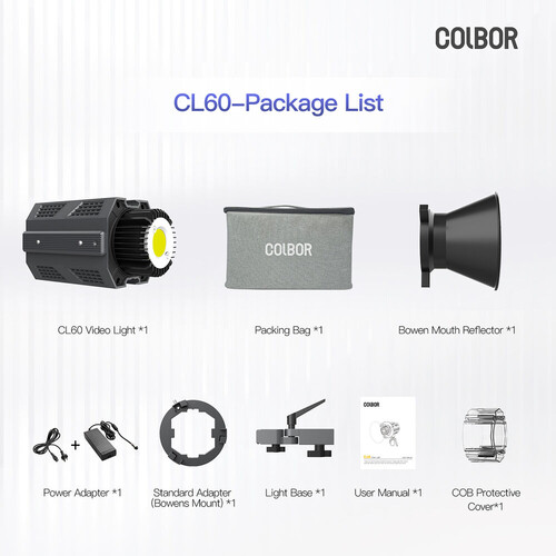 COLBOR CL60 Bi-Color LED Işık