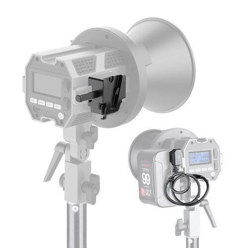 Colbor VM2 V-Mount Adaptör + D-Tap to Type-C V-Mount Batarya Kablosu