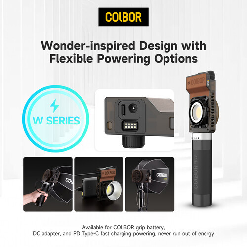 Colbor W100R RGB Led Video Işığı