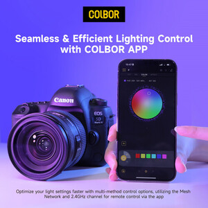 Colbor W60 Bi-Color Led Video Işığı - Thumbnail