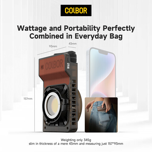 Colbor W60 Kit Bi-Color Led Video Işığı