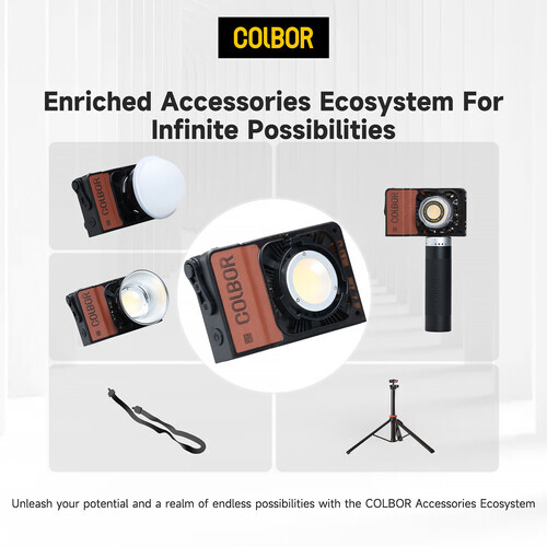 Colbor W60R Kit RGB Led Video Işığı