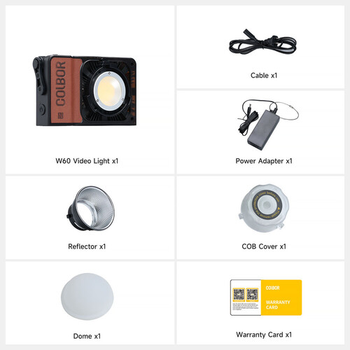 Colbor W60R RGB Led Video Işığı