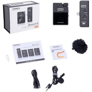 Comica BoomX-D UC1 Android Akıllı Telefonlar için Dijital Kablosuz Mikrofon - Thumbnail