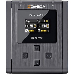 Comica BoomX-U U2 Mini Çiftli Yaka Röportaj Mikrofonu - Thumbnail