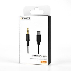 Comica CVM-D-SPX (UC) 3,5 mm TRS Erkek USB C Tipi Mikrofon Kablosu - Thumbnail