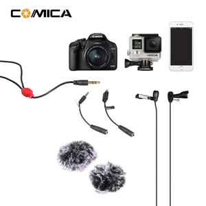 Comica CVM-D02 Çiftli Yaka Mikrofonu (2.50mt) - Thumbnail