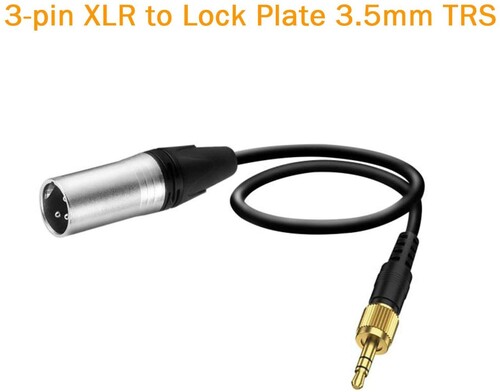 Comica CVM-DL-XLR Erkek 3.5mm TRS Alıcısı için Ses Kablosu