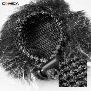 Comica CVM-MF1 Yaka Mikrofonları için Rüzgar Sesi Kesici Tüyü (1Adet) - Thumbnail