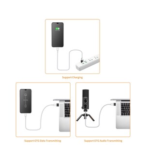 Comica CVM-USBC-A OTG USB-C'den USB-A'ya Adaptör - Thumbnail