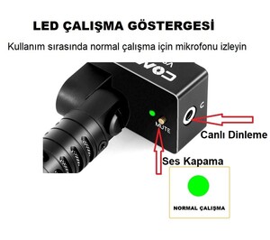 CoMica CVM-VS09 TYPE-C Telefon Mikrofonu - Thumbnail