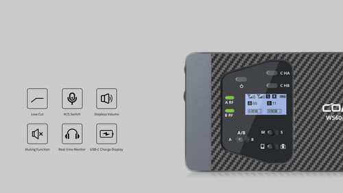 Comica CVM-WS60 Combo Kamera ve Telefon Mikrofonu