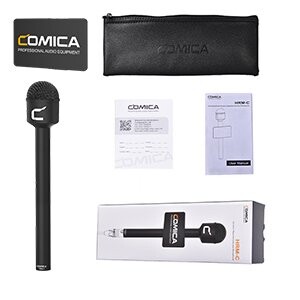 Comica HRM-C Dslr ve Video Kameralar için Ropörtaj Mikrofonu - Thumbnail