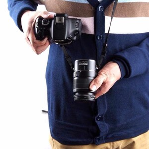 Commlite CM-LF-E CoMix Çift Lens Tutucu Sony Lensler için - Thumbnail