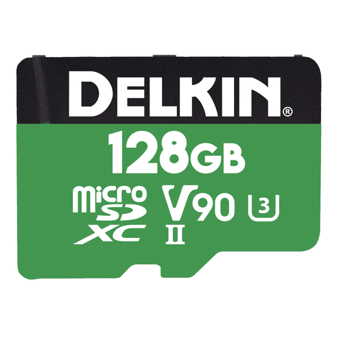 Delkin Devices 128GB Power UHS-II (V90) Micro SD Hafıza Kartı