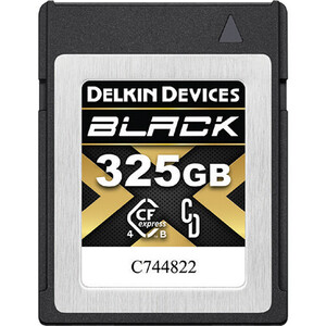Delkin - Delkin 325GB Black CFexpress Type-B 4.0 Hafıza Kartı