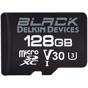 Delkin Devices 128GB Black UHS-I MicroSDXC SD Adaptörlü Hafıza Kartı - Thumbnail