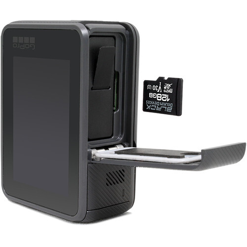 Delkin 128GB Black UHS-I MicroSDXC SD Adaptörlü Hafıza Kartı