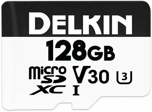 Delkin 128GB Hyperspeed UHS-I MİCROSDXC Hafıza Kartı