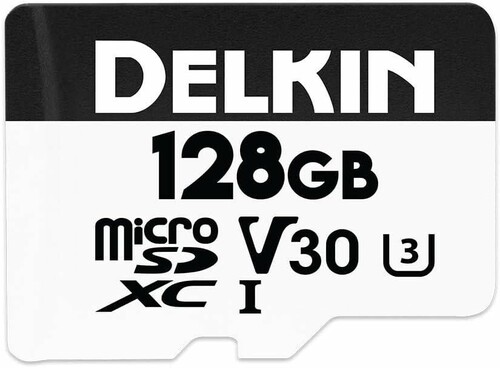 Delkin Devices 128GB Hyperspeed UHS-I MİCROSDXC Hafıza Kartı