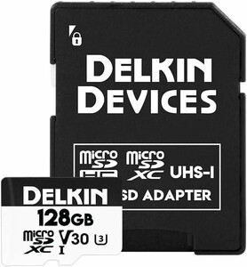 Delkin Devices 128GB Hyperspeed UHS-I MİCROSDXC Hafıza Kartı - Thumbnail