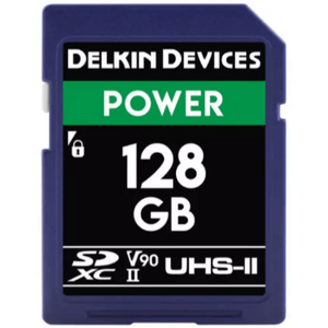 Delkin - Delkin 128GB Power SDXC UHS-II 2000X (V90) Hafıza Kartı