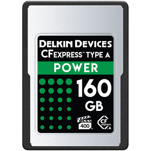 Delkin Devices 160GB Power CFexpress Tip A Hafıza Kartı 2'li Paket