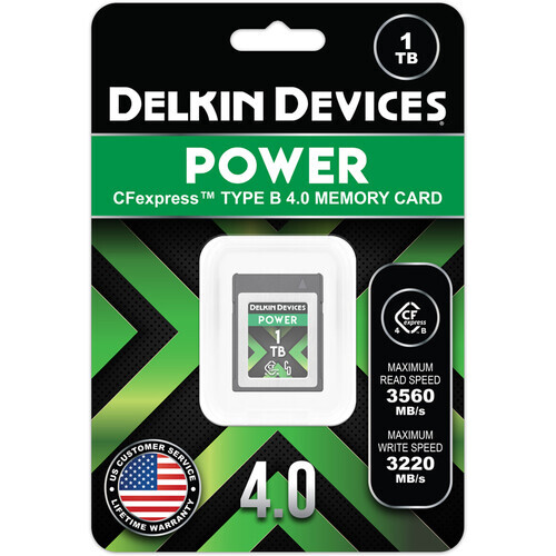 Delkin 1TB POWER 4.0 CFexpress Type B Hafıza Kartı
