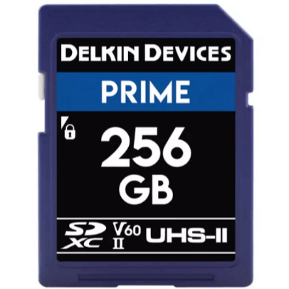 Delkin 256GB Prime UHS-II SDXC (V60) Hafıza Kartı