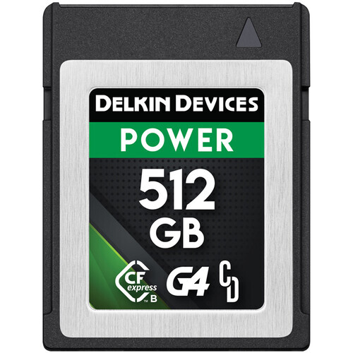 Delkin Devices 512GB POWER CFexpress Type B Hafıza Kartı