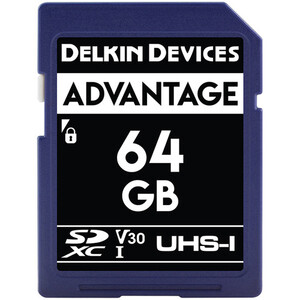 Delkin Devices 64GB Advantage UHS-I V30 SDXC Hafıza Kartı - Thumbnail
