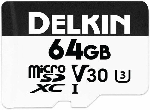 Delkin Devices 64GB Hyperspeed UHS-I MİCRO SDXC Hafıza Kartı