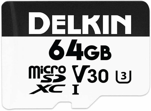 Delkin 64GB Hyperspeed UHS-I MİCRO SDXC Hafıza Kartı