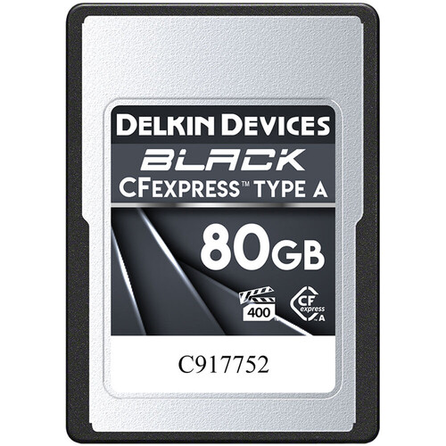 Delkin Devices 80GB BLACK CFexpress Type A Hafıza Kartı
