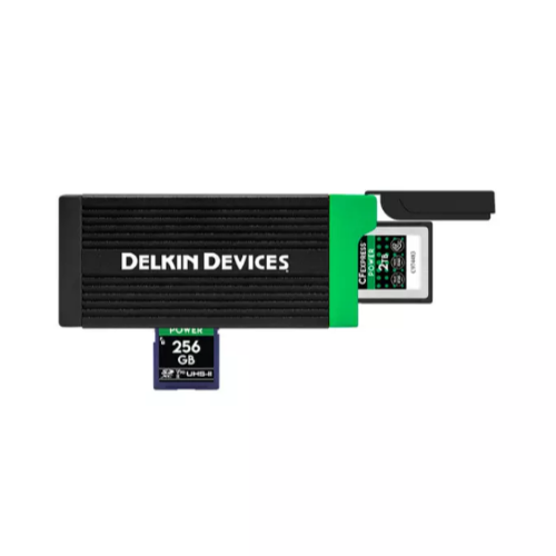 Delkin Devices USB 3.2 CFexpress Tip B ve SD Kart Okuyucu