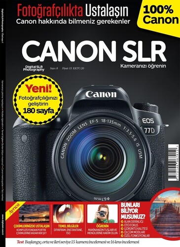 Digital SLR Photography Canon SLR Özel Sayı