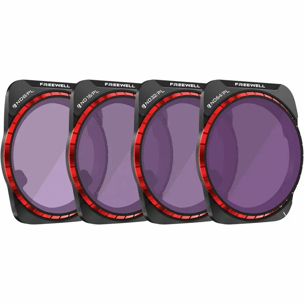 Freewell - DJI Air 3 Bright Day Filter Kit (4-Pack)