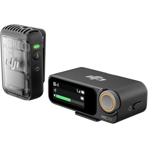 DJI Mic 2 Kompakt Kablosuz Mikrofon Seti (1 TX + 1 RX)