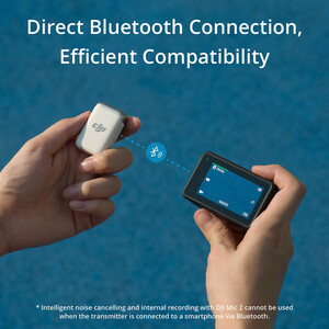 DJI Mic 2 Transmitter (white) - Thumbnail