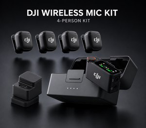 DJI - DJI Mic 3 Dörtlü Kit (4 TX + 1 RX + Şarj Kutusu)