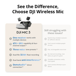 DJI Mic 3 Transmitter - Thumbnail