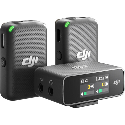 DJI Mic Kablosuz Mikrofon Seti (2 Kişilik)