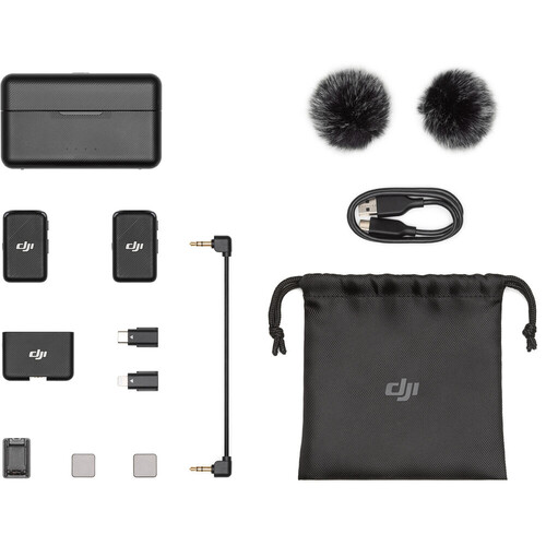 DJI Mic Kablosuz Mikrofon Seti (2 Kişilik)