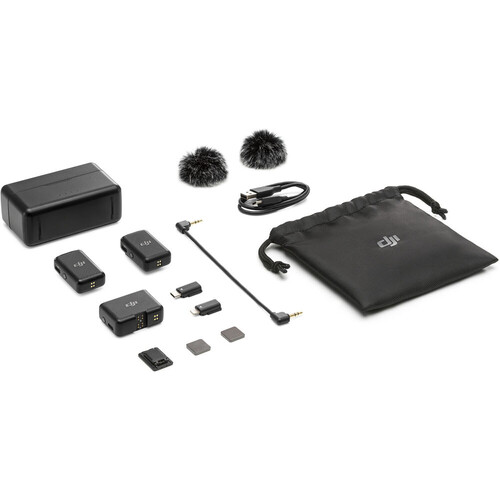 DJI Mic Kablosuz Mikrofon Seti (2 Kişilik)