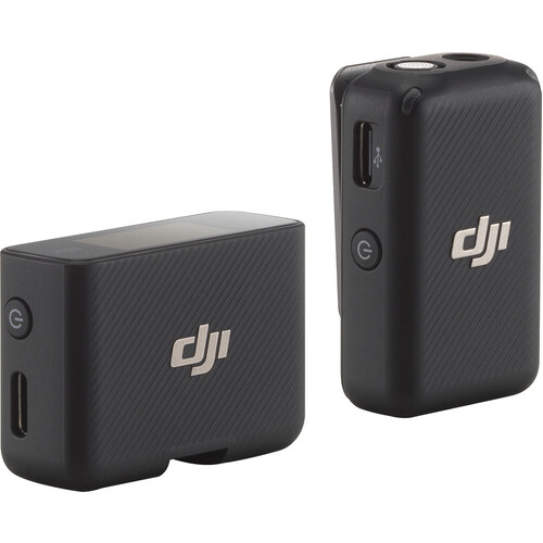 DJI Mic Kompakt Kablosuz Mikrofon Seti (1 TX + 1 RX)