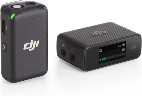 DJI Mic Kompakt Kablosuz Mikrofon Seti (1 TX + 1 RX)
