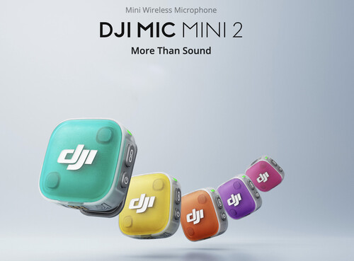 DJI Mic Mini 2 Kablosuz Yaka Mikrofonu ( 2 Kişilik ) 