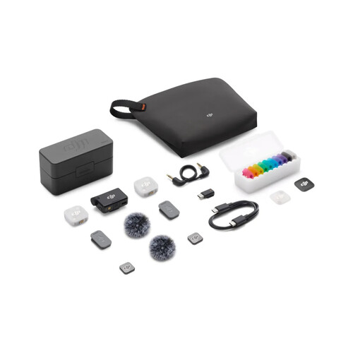 DJI Mic Mini 2 Kablosuz Yaka Mikrofonu ( 2 Kişilik ) 