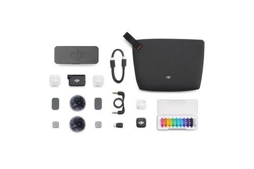 DJI Mic Mini 2 Kablosuz Yaka Mikrofonu ( 2 Kişilik ) 